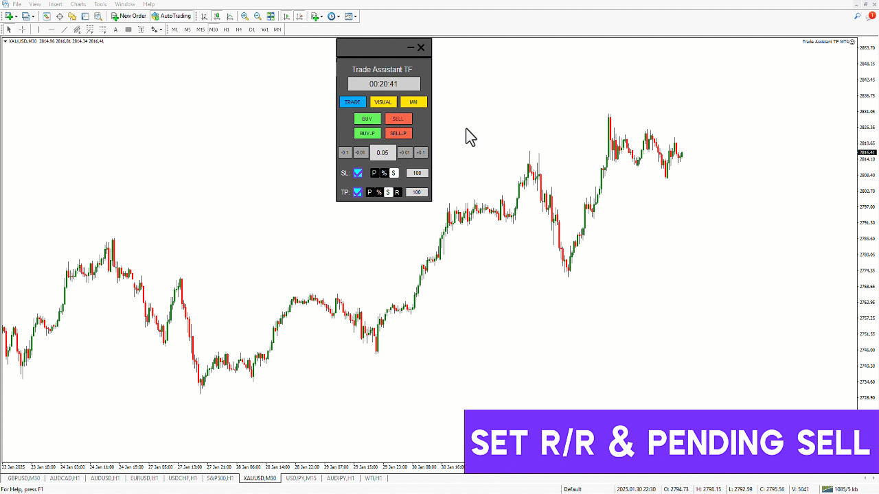Trade Assist TF Expert for MetaTrader 4 Download [TFlab]