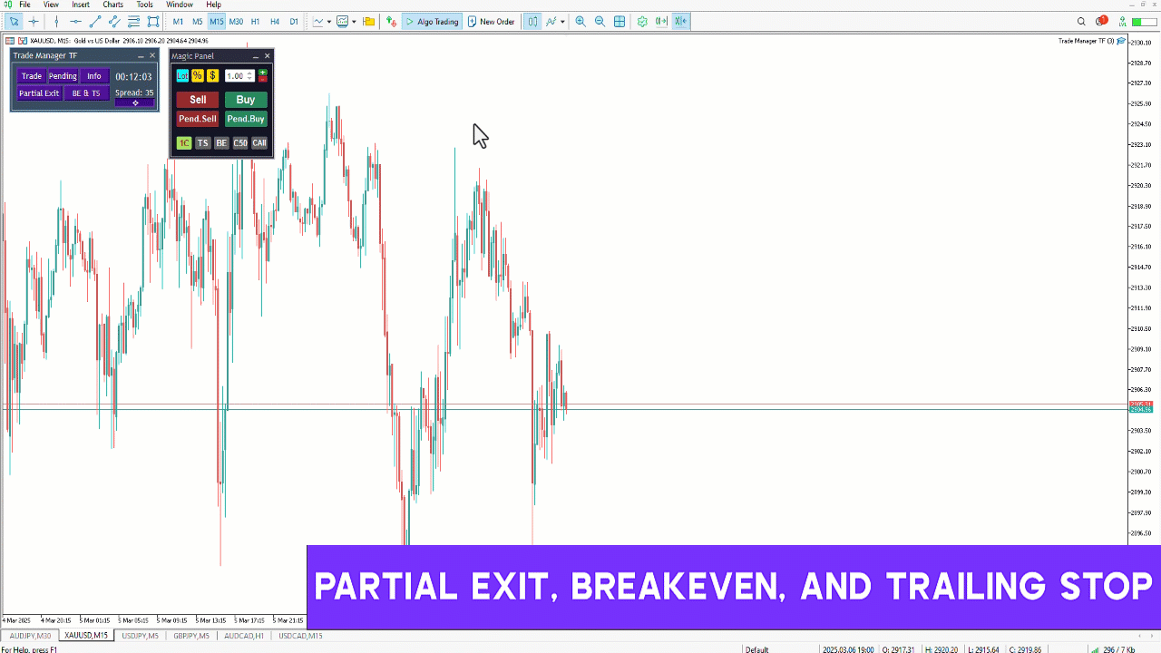 Trade Manager TF Expert MetaTrader 5 Download [TradingFinder]