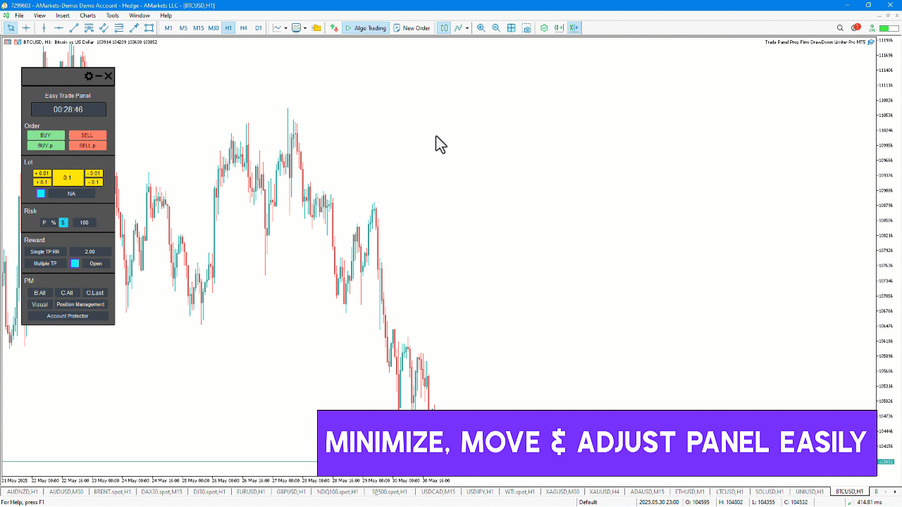 Forex Trade Management Expert MT5 Download – [TradingFinder]