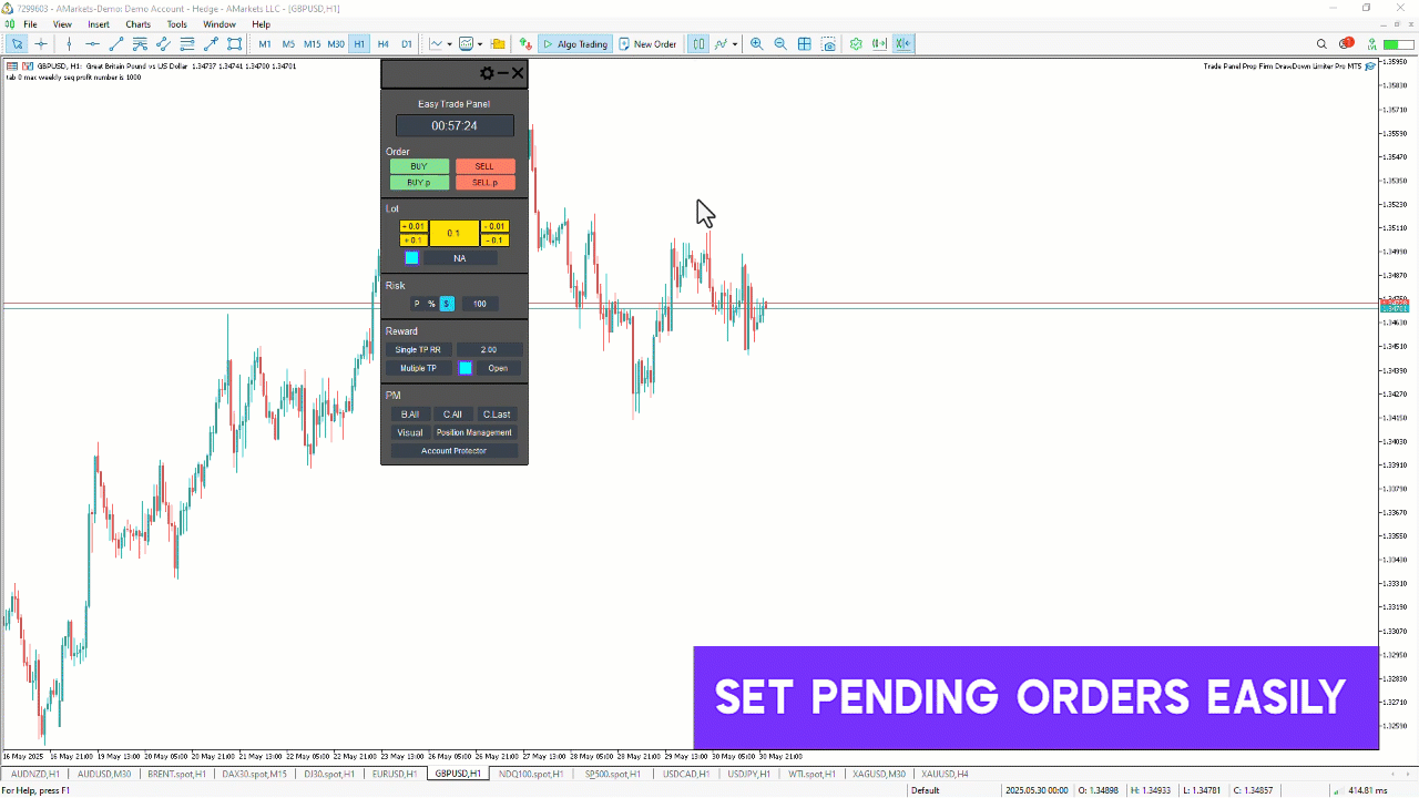 Forex Trade Management Expert MT5 Download – [TradingFinder]